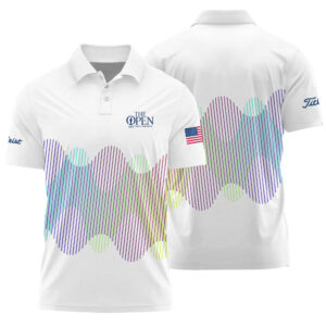 2025 The 153Rd Open Royal Portrush Titleist TO004 Luxury Polo