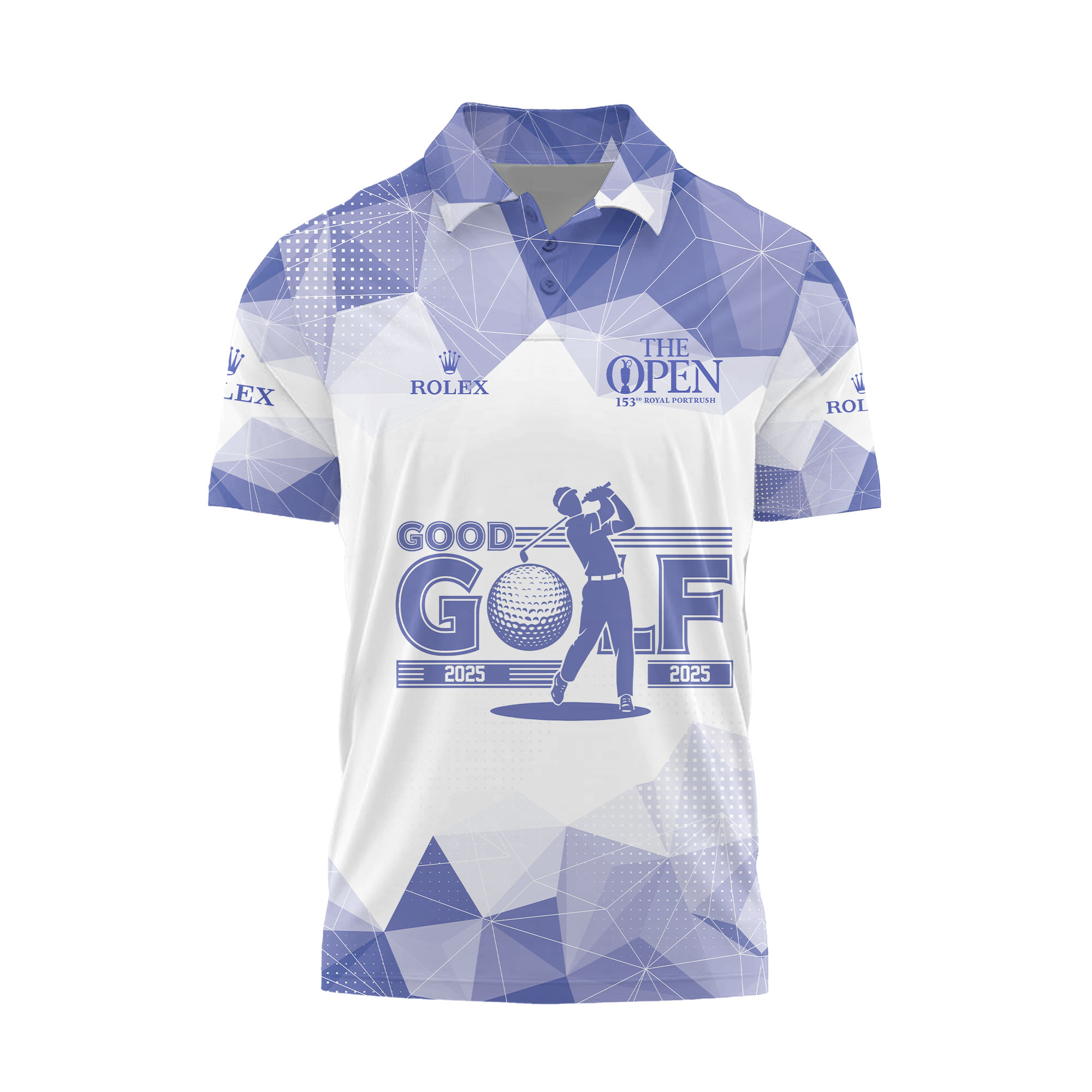 2025 The 153Rd Open Royal Portrush TO114 Luxury Polo - Image 2