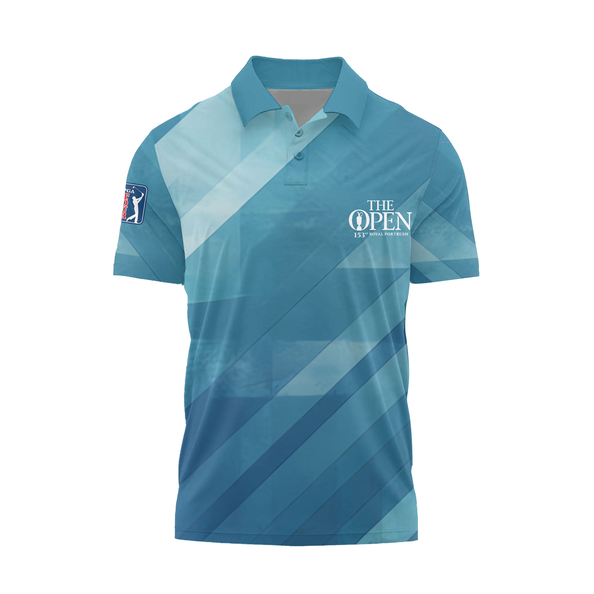 2025 The 153Rd Open Royal Portrush TO118 Luxury Polo - Image 2