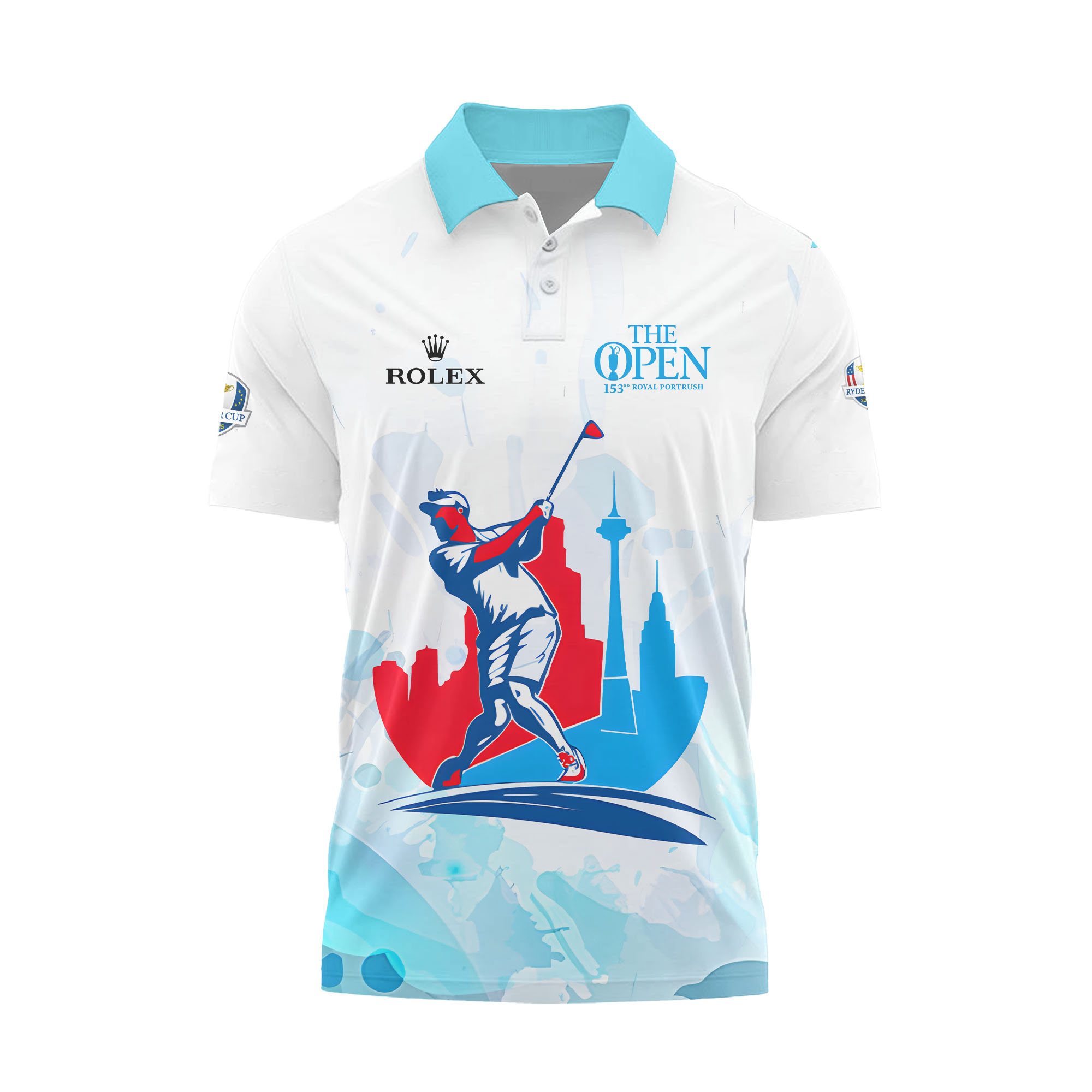 2025 The 153Rd Open Royal Portrush TO110 Luxury Polo - Image 3