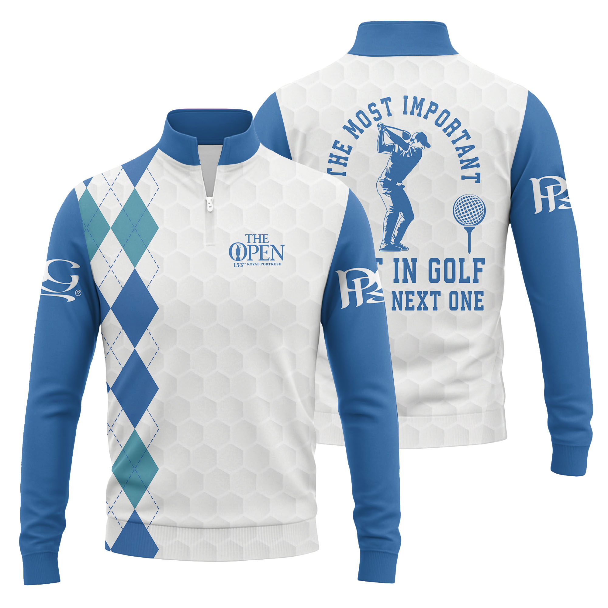 2025 The 153Rd Open Royal Portrush TO102 Luxury Midlayer