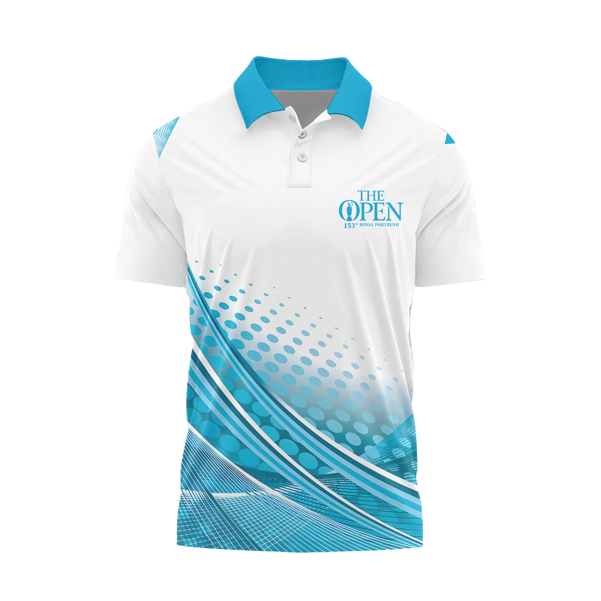 2025 The 153Rd Open Royal Portrush TO105 Luxury Polo - Image 2
