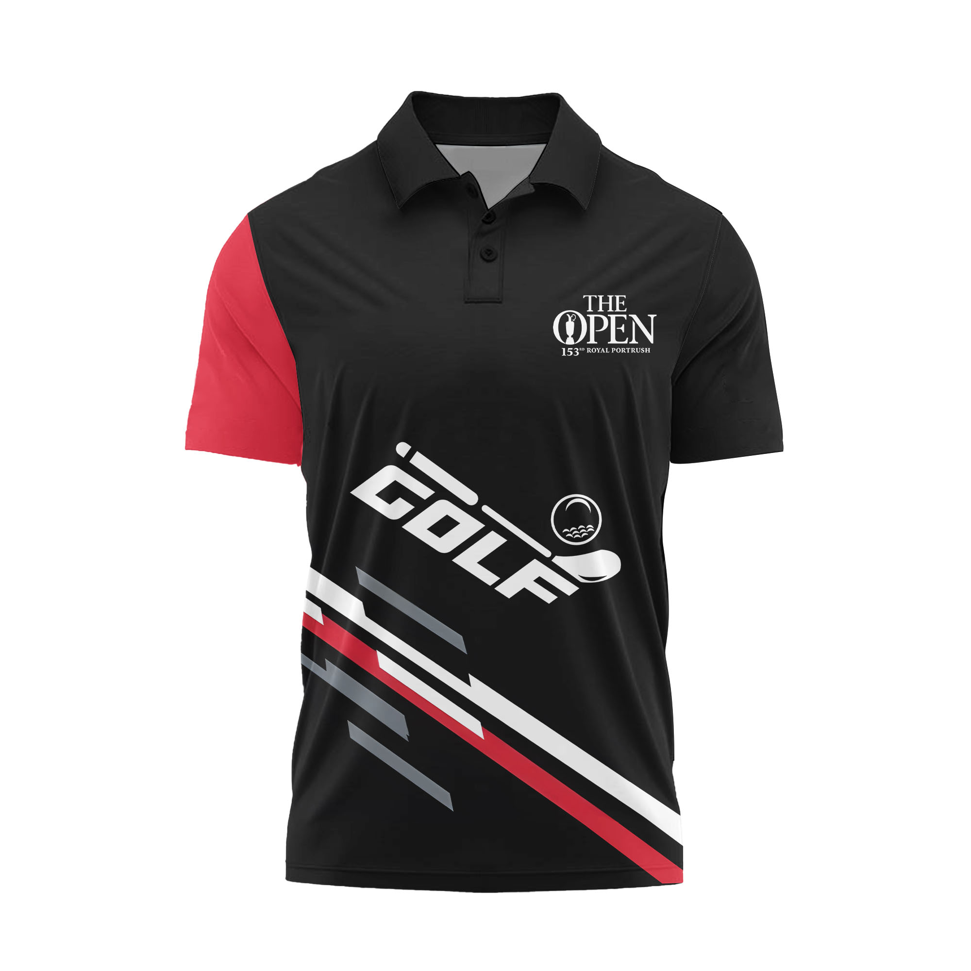 2025 The 153Rd Open Royal Portrush TO103 Luxury Polo - Image 2