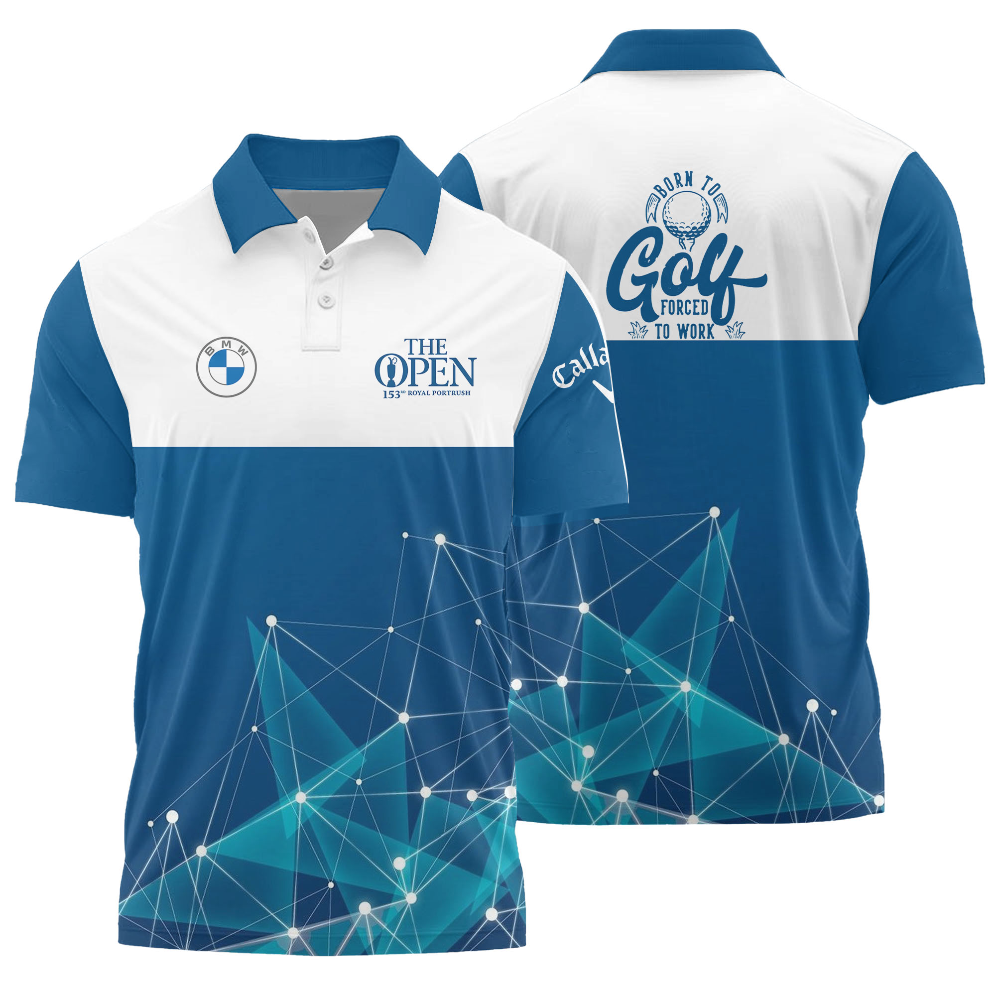 2025 The 153Rd Open Royal Portrush TO116 Luxury Polo