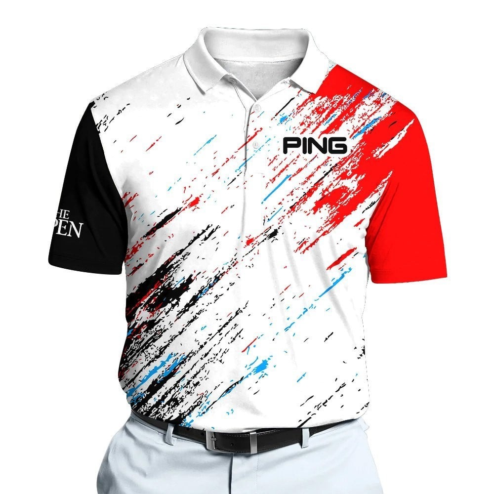 2025 The 153Rd Open Royal Portrush PING TO200 Luxury Polo - Image 2