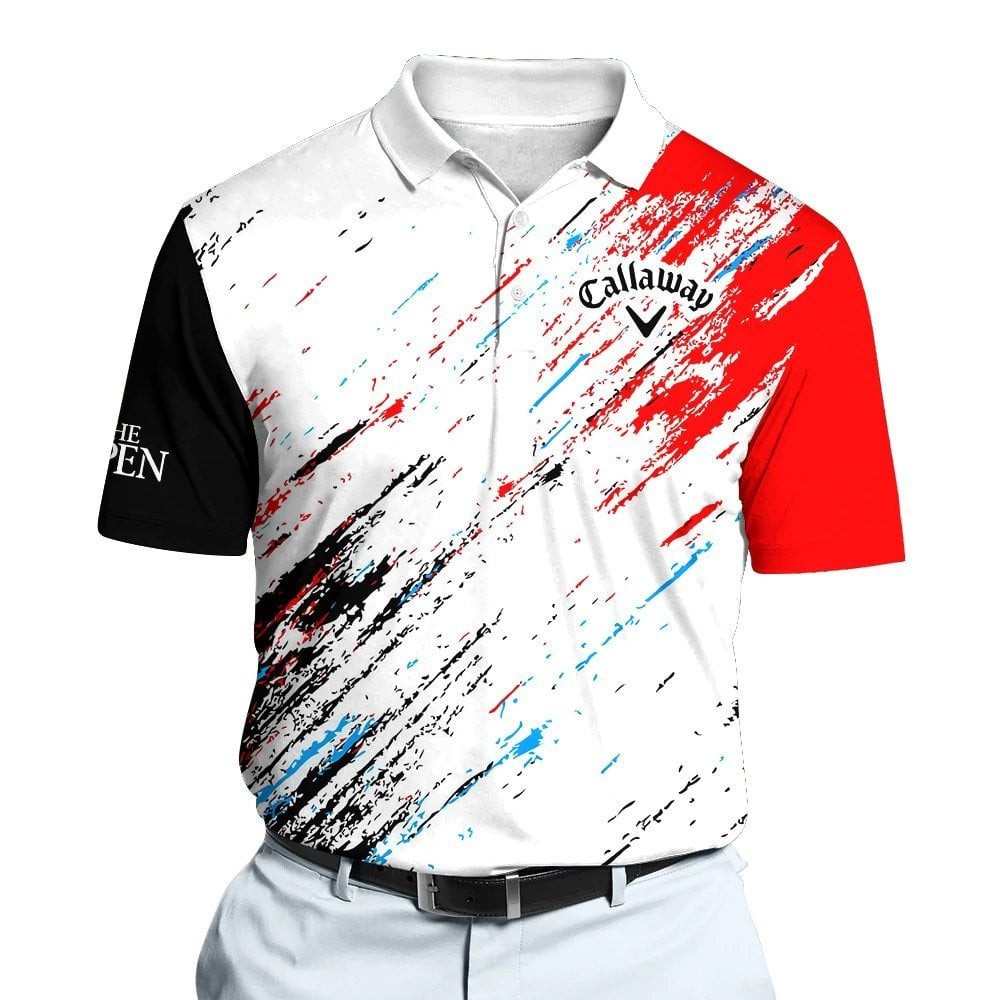 2025 The 153Rd Open Royal Portrush Callaway TO200 Luxury Polo - Image 2