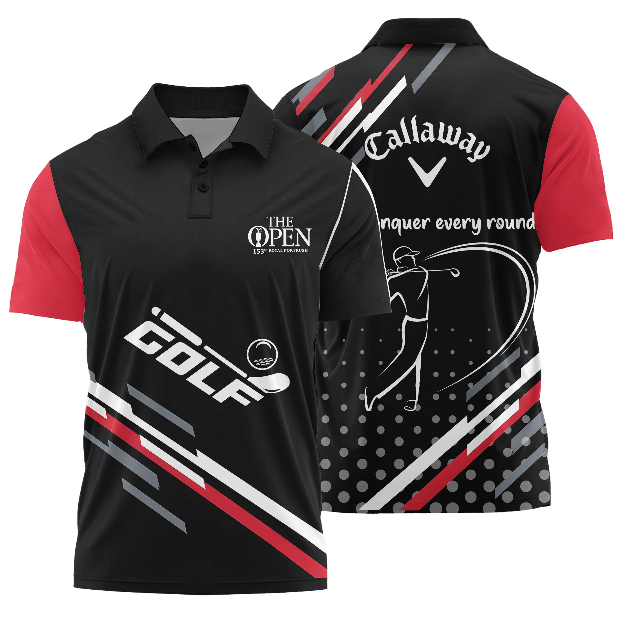 2025 The 153Rd Open Royal Portrush TO103 Luxury Polo